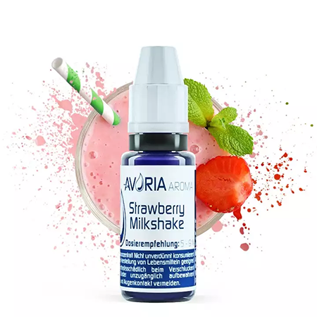 Avoria – Strawberry Milkshake Aroma 12ml (MHD Ware)