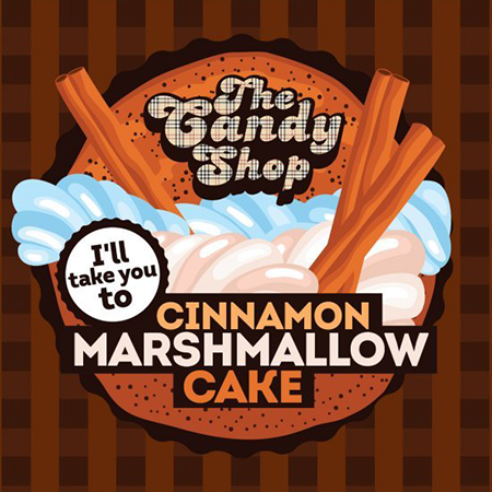 Big Mouth – The Candy Shop Cinnamon Marshmallow Cake Aroma 10ml (MHD Ware)