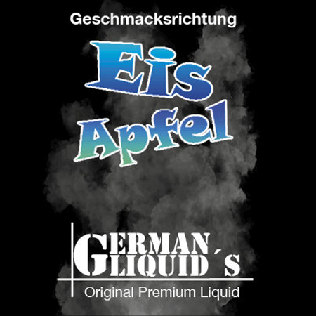 German Liquids – Eis Apfel Liquid 10ml (MHD Ware)