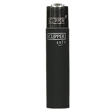 Feuerzeug – Soft Touch Black – Clipper Classic