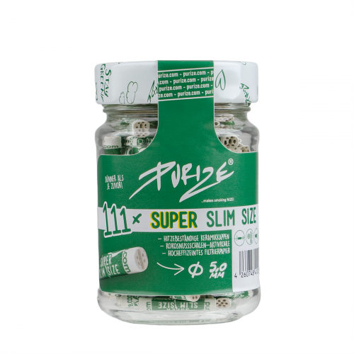 Purize – Super Slim Size Aktivkohlefilter 111