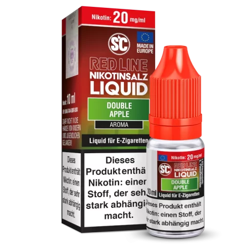 SC Red Line – Double Apple Nikotinsalz Liquid