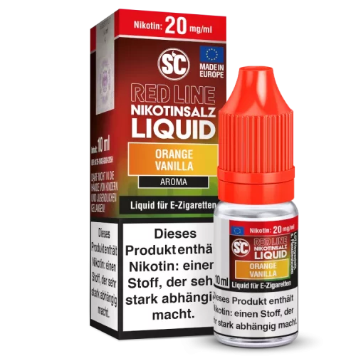 SC Red Line – Orange Vanilla Nikotinsalz Liquid