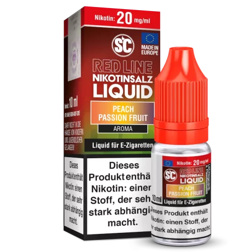 SC Red Line – Peach Passion Fruit Nikotinsalz Liquid
