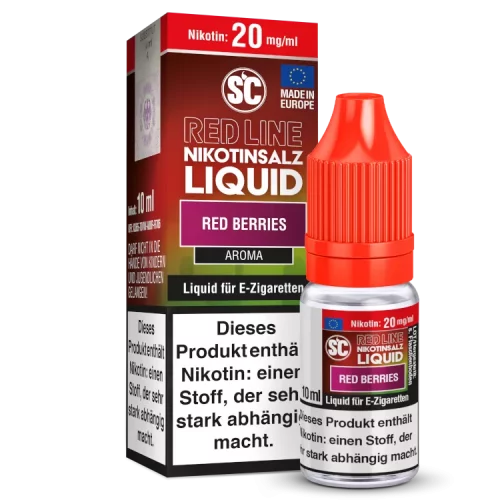 SC Red Line – Red Berries Nikotinsalz Liquid