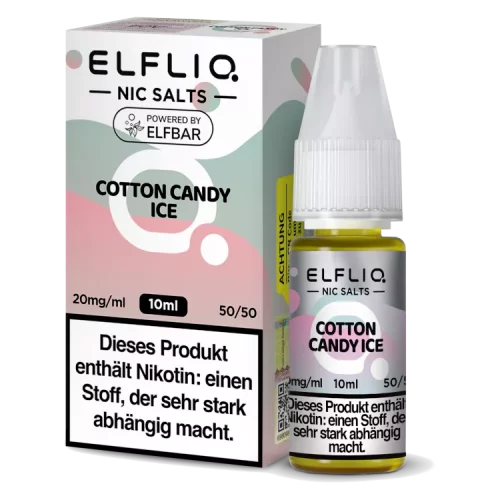 Elfliq by Elfbar – Cotton Candy Ice Nikotinsalz Liquid