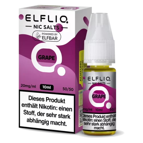 Elfliq by Elfbar – Grape Nikotinsalz Liquid