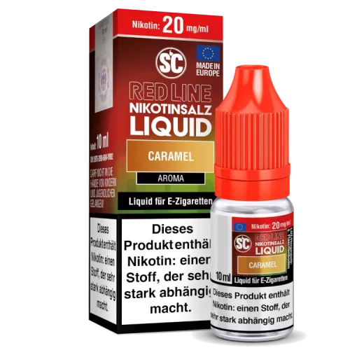 SC Red Line – Caramel Nikotinsalz Liquid