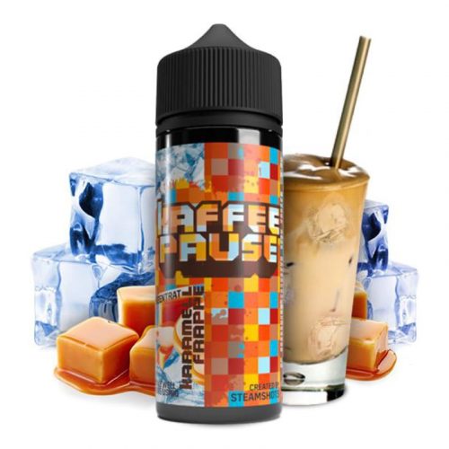 KAFFEEPAUSE – Steamshots Karamell Frappé Ice Aroma 10ml