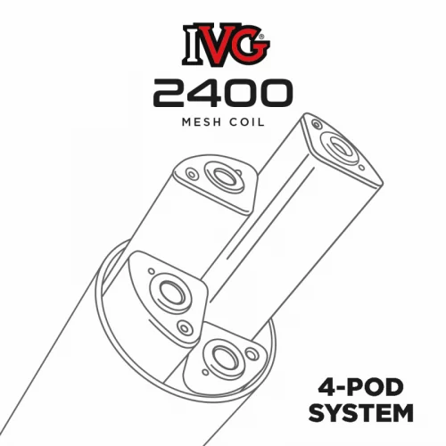 IVG 2400 – 2ml Vorbefüllter Pod