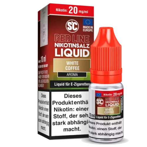 SC Red Line – White Coffee Nikotinsalz Liquid