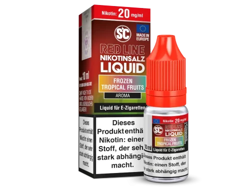 SC - Red Line - Frozen Tropical Fruits - Nikotinsalz Liquid