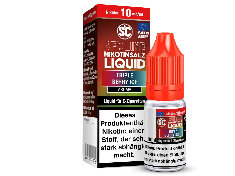 SC Red Line - Triple Berry Ice Nikotinsalz Liquid